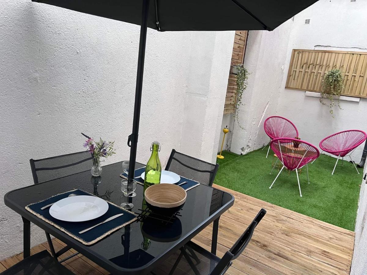 Charmant Appartement Climatise Aux Pieds De La Cite การ์กาซอน ภายนอก รูปภาพ