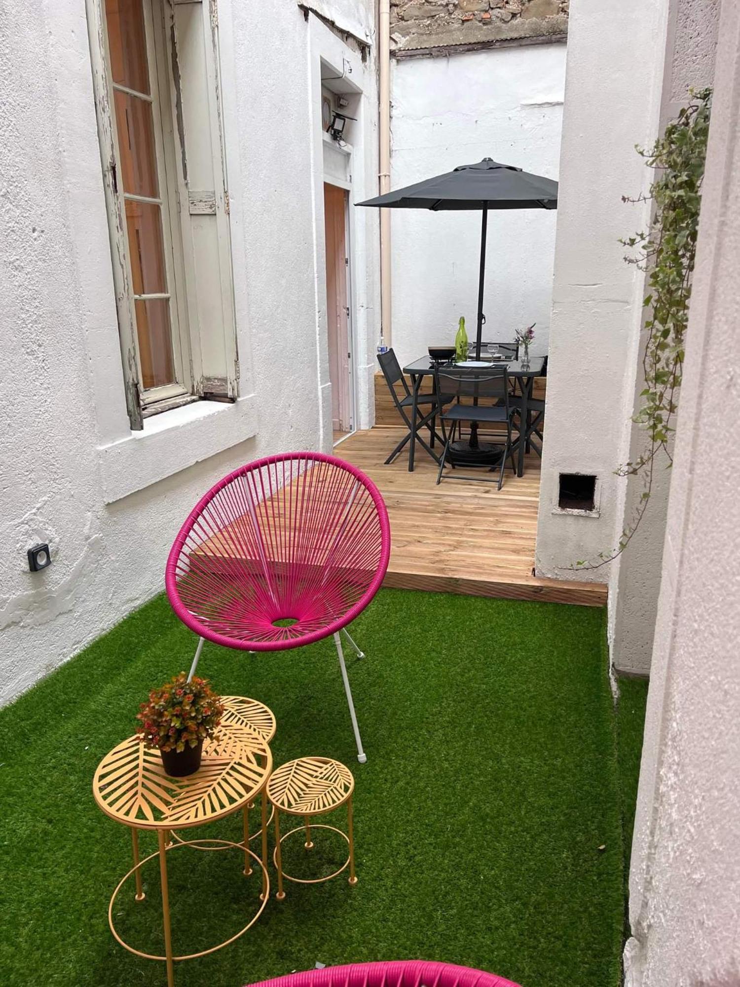 Charmant Appartement Climatise Aux Pieds De La Cite การ์กาซอน ภายนอก รูปภาพ