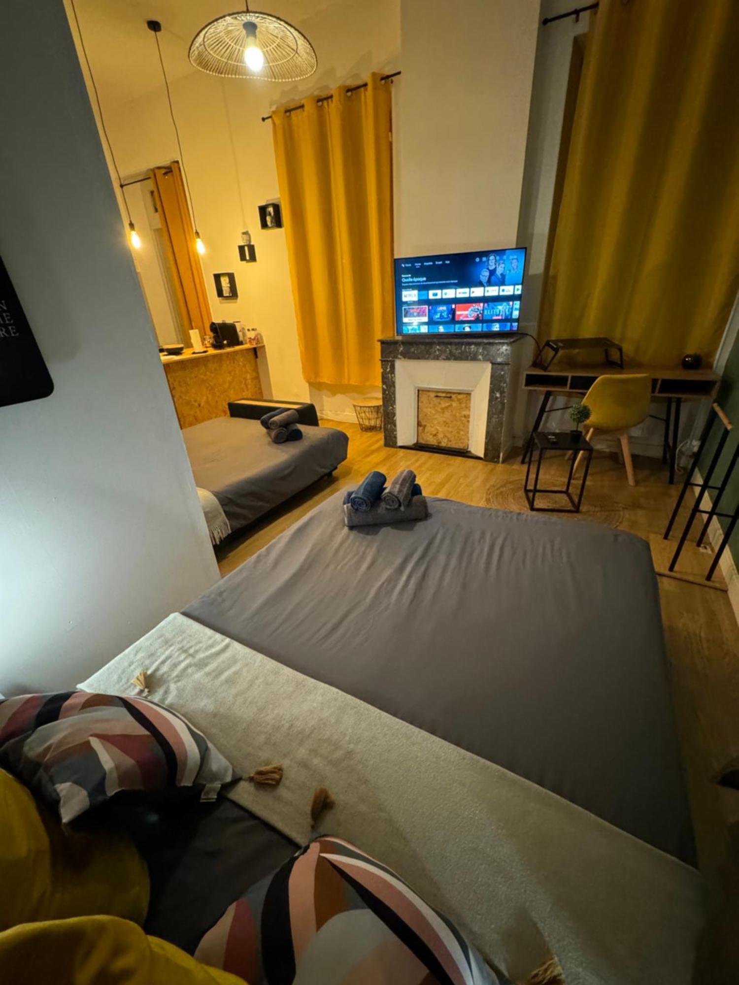 Charmant Appartement Climatise Aux Pieds De La Cite การ์กาซอน ภายนอก รูปภาพ