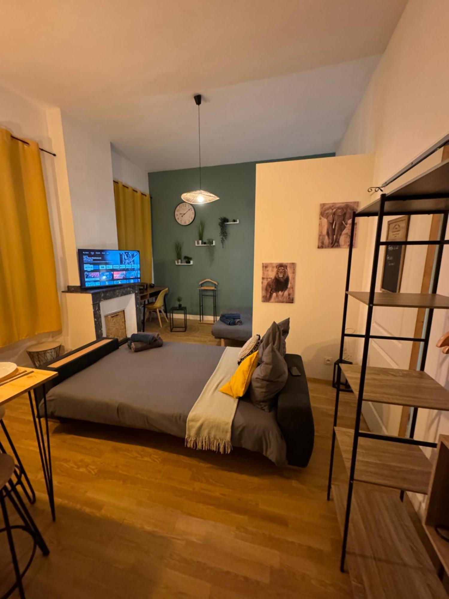 Charmant Appartement Climatise Aux Pieds De La Cite การ์กาซอน ภายนอก รูปภาพ