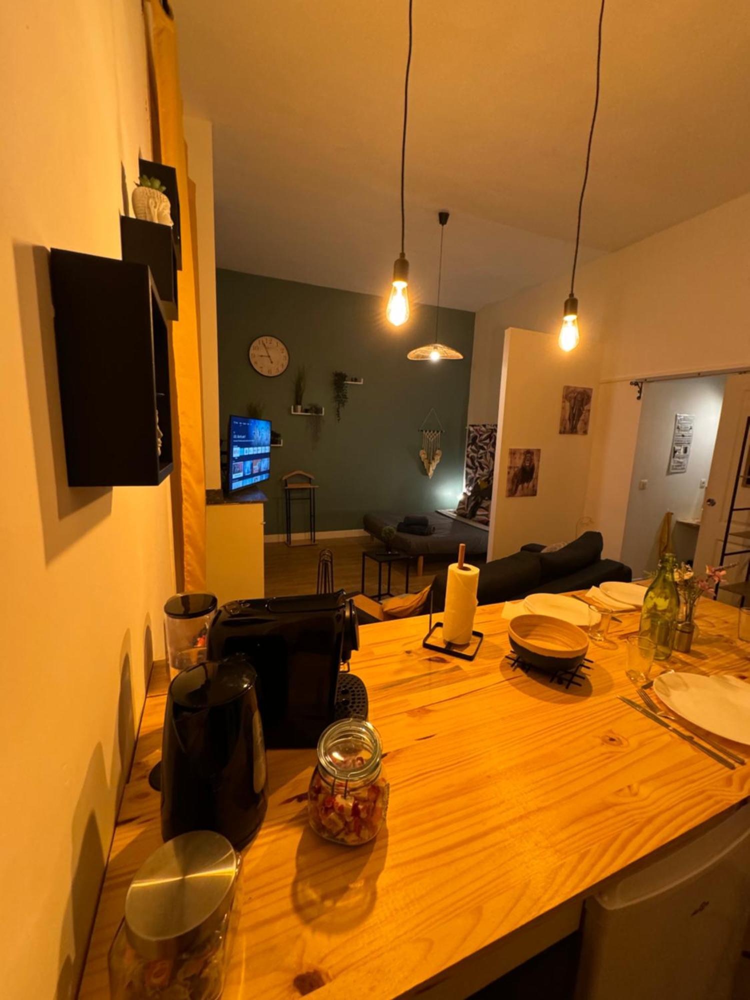 Charmant Appartement Climatise Aux Pieds De La Cite การ์กาซอน ภายนอก รูปภาพ