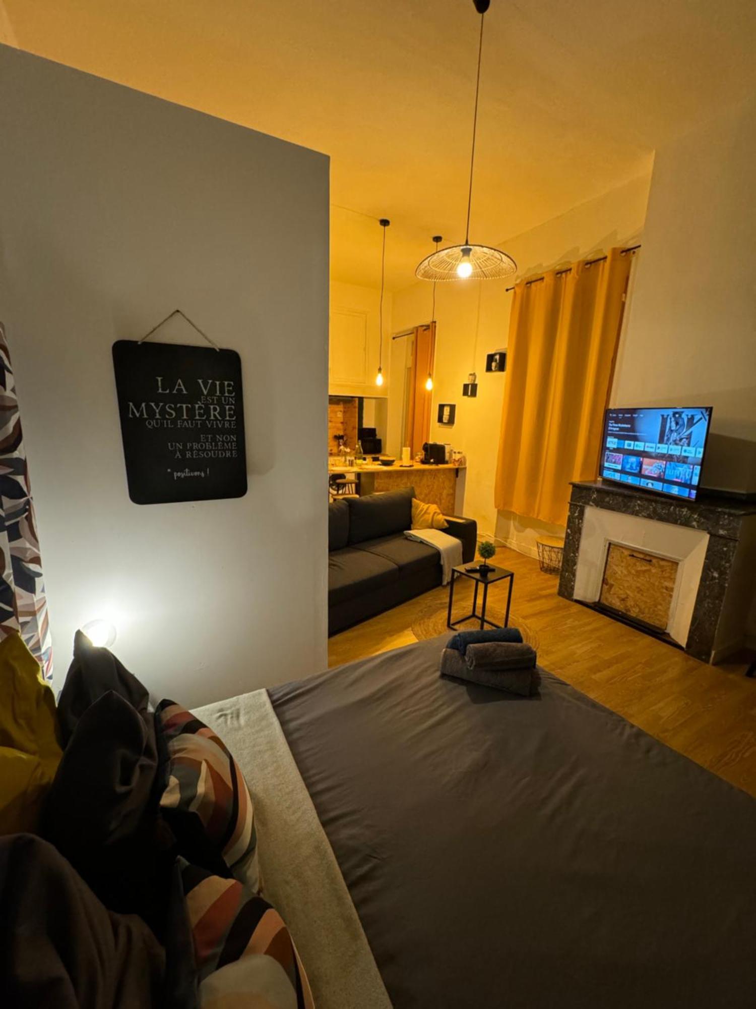 Charmant Appartement Climatise Aux Pieds De La Cite การ์กาซอน ภายนอก รูปภาพ