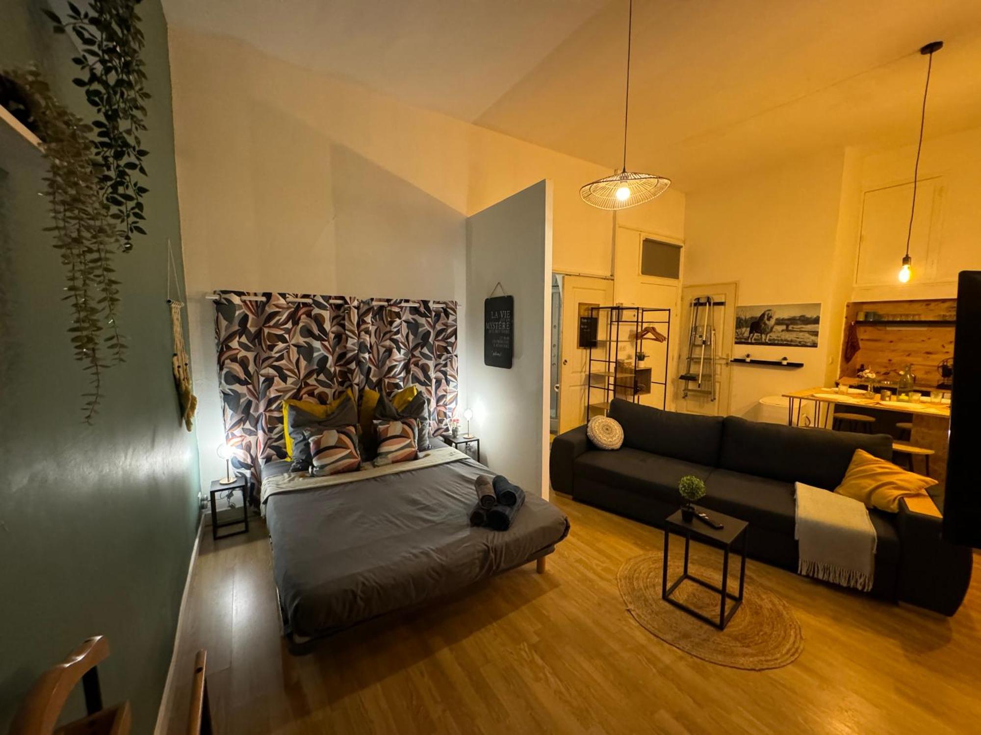 Charmant Appartement Climatise Aux Pieds De La Cite การ์กาซอน ภายนอก รูปภาพ